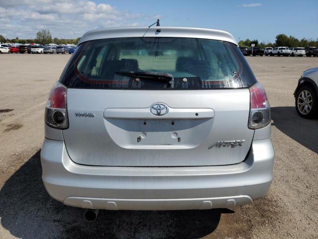 2T1KR32E37C672031 - 2007 TOYOTA COROLLA MA XR SILVER photo 6