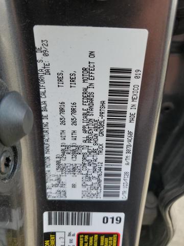 3TMCZ5AN0PM634412 - 2023 TOYOTA TACOMA DOUBLE CAB GRAY photo 13