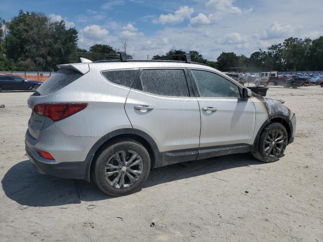 5XYZU4LA8HG432056 - 2017 HYUNDAI SANTA FE S SILVER photo 3