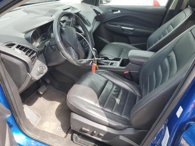 1FMCU9HD1JUA30286 - 2018 FORD ESCAPE SEL 蓝色 照片 7