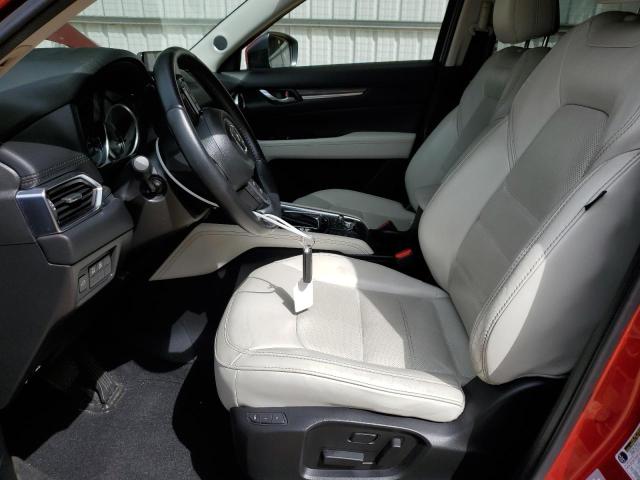 JM3KFADMXJ0342249 - 2018 MAZDA CX-5 GRAND TOURING RED photo 7