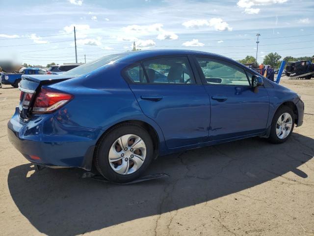 19XFB2F59DE045180 - 2013 HONDA CIVIC LX BLUE photo 3