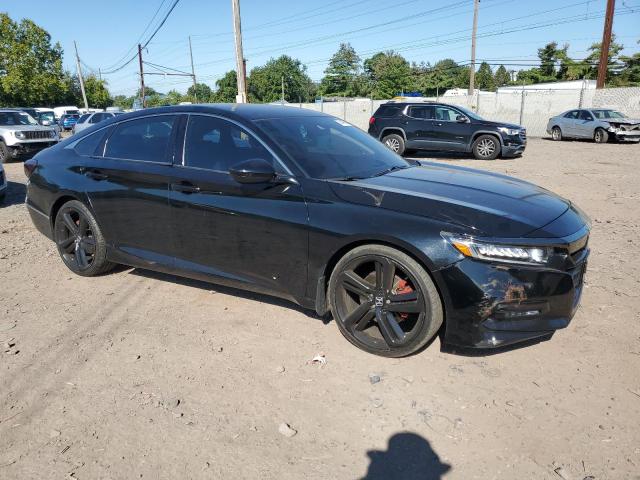 1HGCV1F3XJA032263 - 2018 HONDA ACCORD SPORT BLACK photo 4