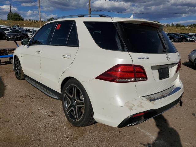 4JGDA6EBXKB193756 - 2019 MERCEDES-BENZ GLE 43 AMG WHITE photo 2