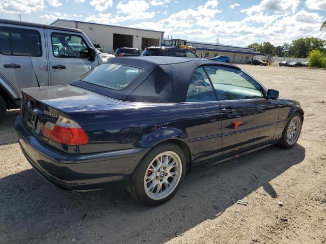 WBABS53432JU91706 - 2002 BMW 330 CI BLUE photo 3