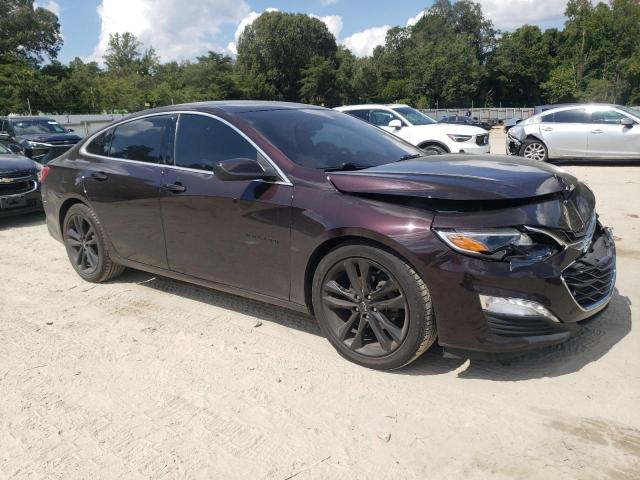 1G1ZD5ST3MF032470 - 2021 CHEVROLET MALIBU LT Марун фото 4