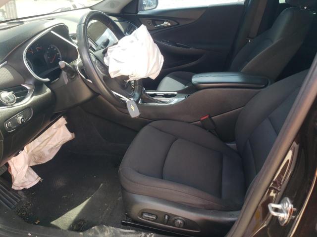 1G1ZD5ST3MF032470 - 2021 CHEVROLET MALIBU LT Марун фото 7