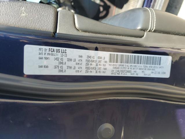 1C4RJFBG2FC206851 - 2015 JEEP GRAND CHEROKEE LIMITED BLUE photo 13