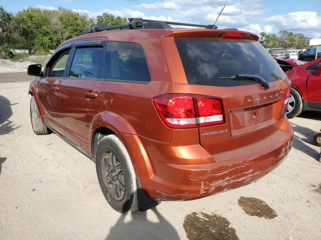 3C4PDCAB3ET102505 - 2014 DODGE JOURNEY SE ORANGE photo 2