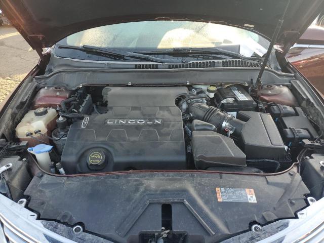 3LN6L2GK3FR624593 - 2015 LINCOLN MKZ 勃艮第红 照片 11