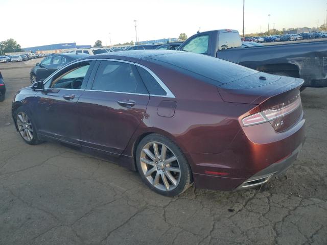 3LN6L2GK3FR624593 - 2015 LINCOLN MKZ 勃艮第红 照片 2