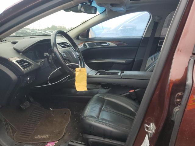 3LN6L2GK3FR624593 - 2015 LINCOLN MKZ 勃艮第红 照片 7