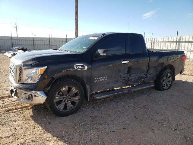 1N6AA1C65HN568733 - 2017 NISSAN TITAN SV BLACK photo 1