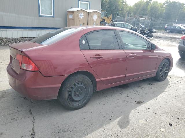 1HGFA16598L051637 - 2008 HONDA CIVIC LX Qırmızı foto 3