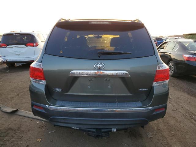 5TDBK3EHXDS186622 - 2013 TOYOTA HIGHLANDER BASE CHARCOAL photo 6