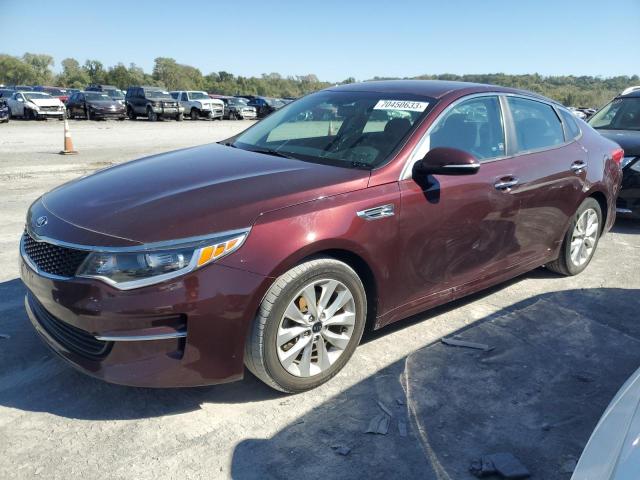 5XXGT4L38HG132548 - 2017 KIA OPTIMA LX MAROON photo 1