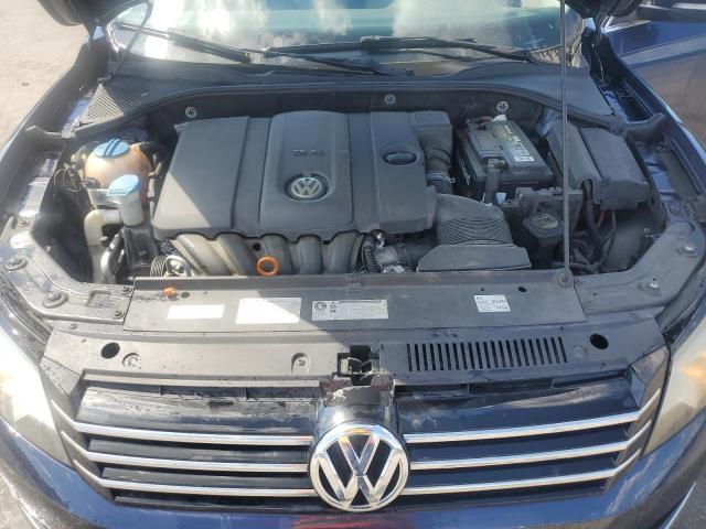 1VWBP7A38DC049082 - 2013 VOLKSWAGEN PASSAT SE ლურჯი ფოტო 11