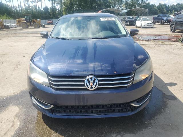 1VWBP7A38DC049082 - 2013 VOLKSWAGEN PASSAT SE ლურჯი ფოტო 5