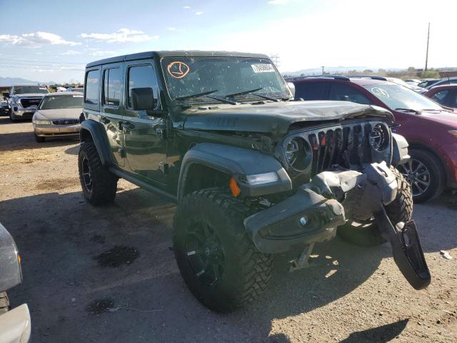 1C4HJXDG1LW295210 - 2020 JEEP WRANGLER U SPORT GREEN photo 4