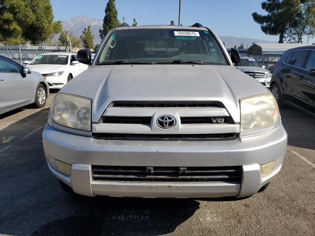 JTEZT14R238002301 - 2003 TOYOTA 4RUNNER SR5 SILVER photo 5