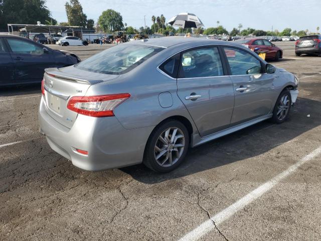 3N1AB7AP3DL609985 - 2013 NISSAN SENTRA S GRAY photo 3