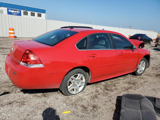 2G1WG5E3XD1229536 - 2013 CHEVROLET IMPALA LT RED photo 3