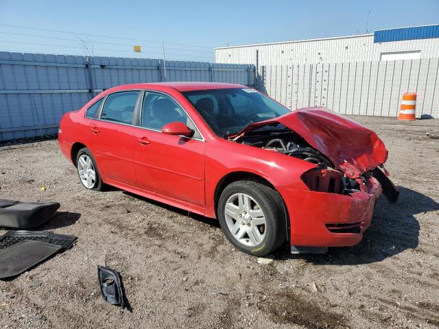 2G1WG5E3XD1229536 - 2013 CHEVROLET IMPALA LT RED photo 4