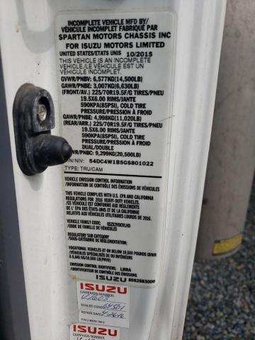 54DC4W1B5GS801022 - 2016 ISUZU NPR HD WHITE photo 13