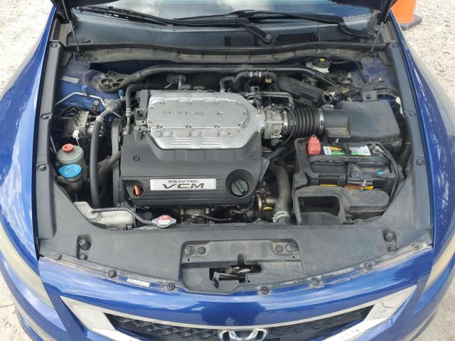 1HGCS2B85AA010395 - 2010 HONDA ACCORD EXL BLUE photo 11