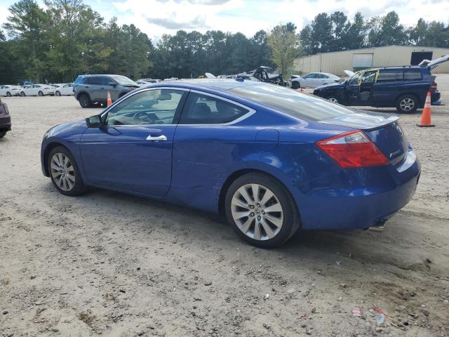 1HGCS2B85AA010395 - 2010 HONDA ACCORD EXL BLUE photo 2