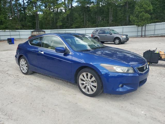 1HGCS2B85AA010395 - 2010 HONDA ACCORD EXL BLUE photo 4