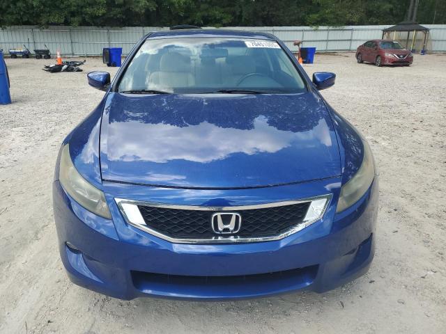 1HGCS2B85AA010395 - 2010 HONDA ACCORD EXL BLUE photo 5