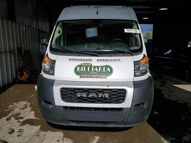 3C6TRVDG9LE118476 - 2020 RAM PROMASTER 2500 HIGH თეთრი ფოტო 5