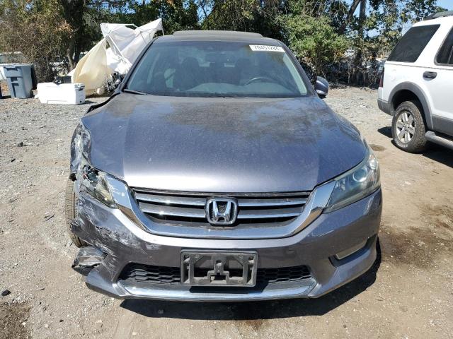 1HGCR2F85DA046775 - 2013 HONDA ACCORD EXL GRAY photo 5