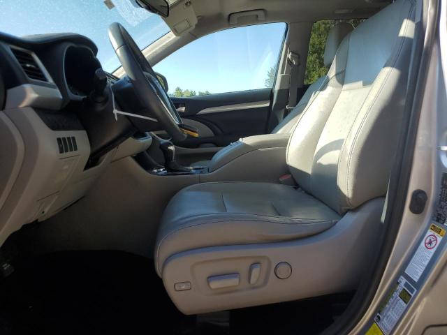 5TDJKRFH2GS251089 - 2016 TOYOTA HIGHLANDER XLE SILVER photo 7