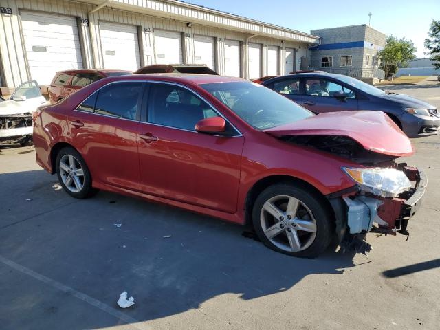 4T1BF1FK7CU626854 - 2012 TOYOTA CAMRY BASE RED photo 4