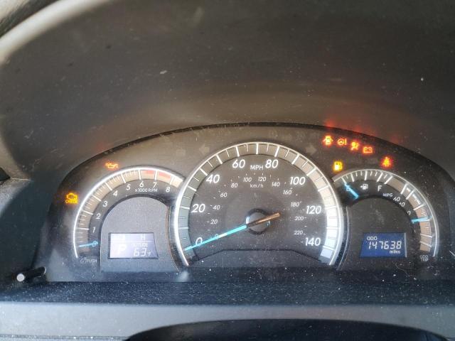 4T1BF1FK7CU626854 - 2012 TOYOTA CAMRY BASE RED photo 9