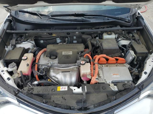 JTMRJREV8HD120839 - 2017 TOYOTA RAV4 HV LE WHITE photo 12