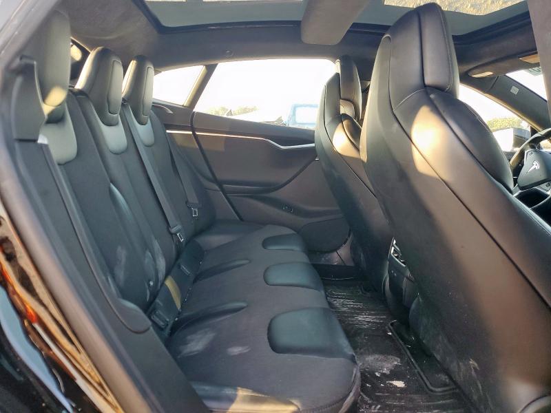 5YJSA1E20HF185430 - 2017 TESLA MODEL S Սև լուսանկար 10