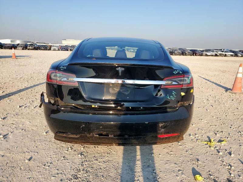 5YJSA1E20HF185430 - 2017 TESLA MODEL S Սև լուսանկար 6