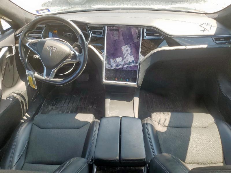 5YJSA1E20HF185430 - 2017 TESLA MODEL S Սև լուսանկար 8
