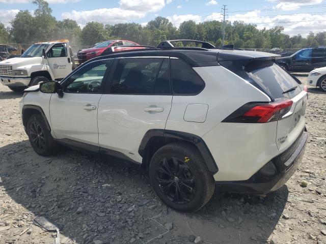 4T3E6RFV8NU078931 - 2022 TOYOTA RAV4 XSE WHITE photo 2