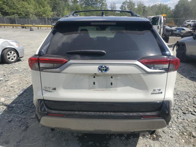 4T3E6RFV8NU078931 - 2022 TOYOTA RAV4 XSE WHITE photo 6