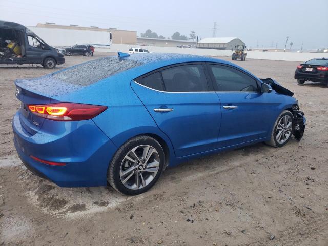 5NPD84LF0HH150920 - 2017 HYUNDAI ELANTRA SE BLUE photo 3