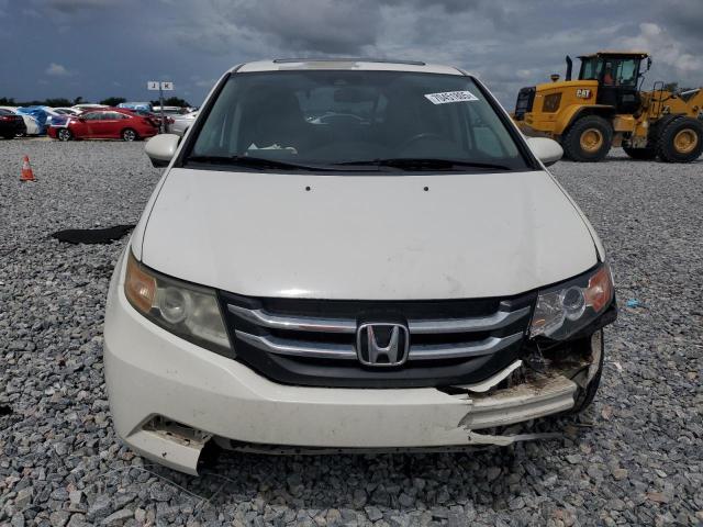 5FNRL5H69EB102345 - 2014 HONDA ODYSSEY EXL WHITE photo 5