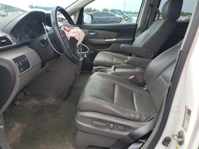5FNRL5H69EB102345 - 2014 HONDA ODYSSEY EXL WHITE photo 7