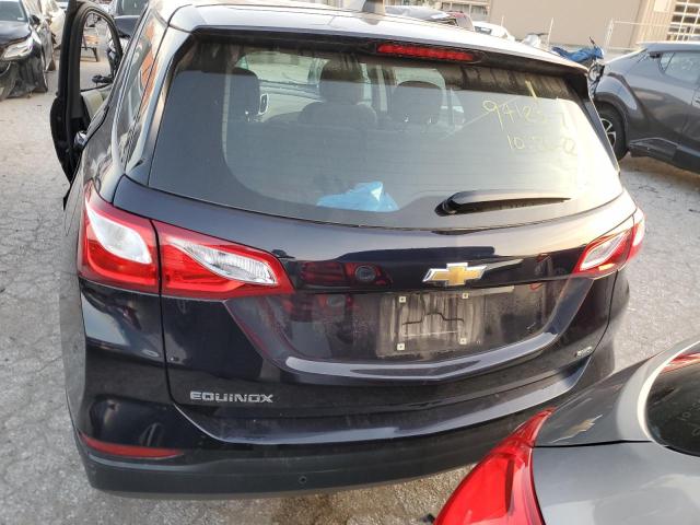 3GNAX5EV7LS553816 - 2020 CHEVROLET EQUINOX BLUE photo 6