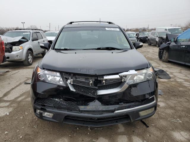 2HNYD2H45AH507333 - 2010 ACURA MDX TECHNOLOGY BLACK photo 5