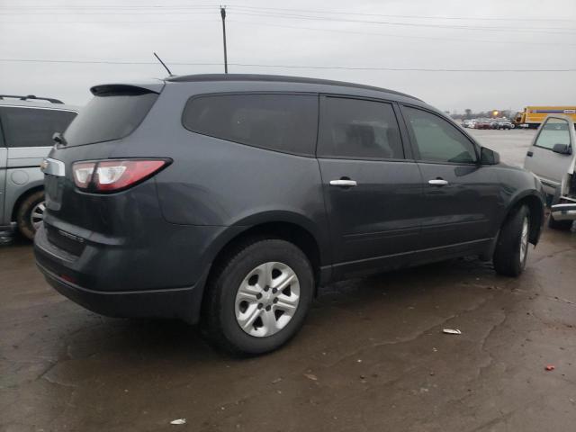 1GNKRFED7EJ227532 - 2014 CHEVROLET TRAVERSE LS GRAY photo 3