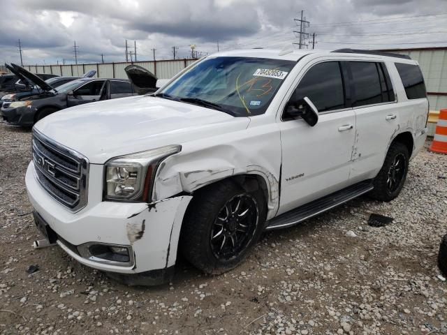 1GKS1BKC7GR439831 - 2016 GMC YUKON SLT WHITE photo 1